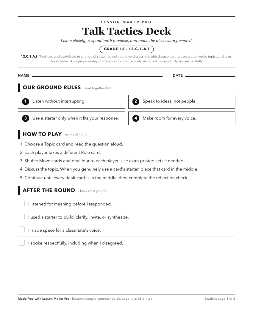 Preview of the 12.C.1.A.i printable worksheet