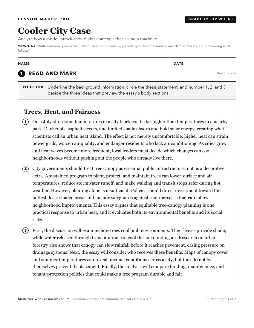 Preview of the 12.W.1.A.i printable worksheet