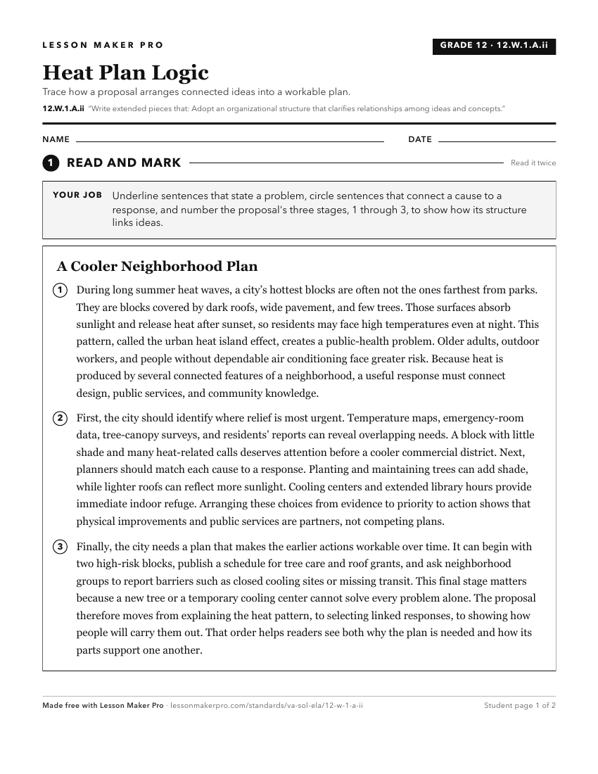 Preview of the 12.W.1.A.ii printable worksheet