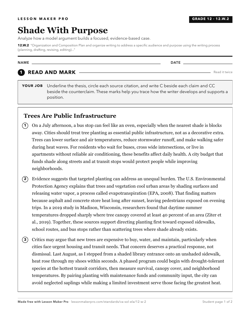 Preview of the 12.W.2 printable worksheet