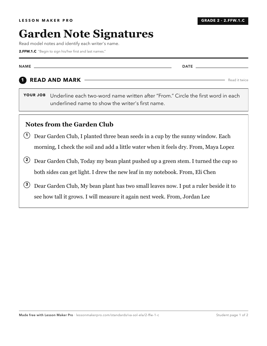 Preview of the 2.FFW.1.C printable worksheet
