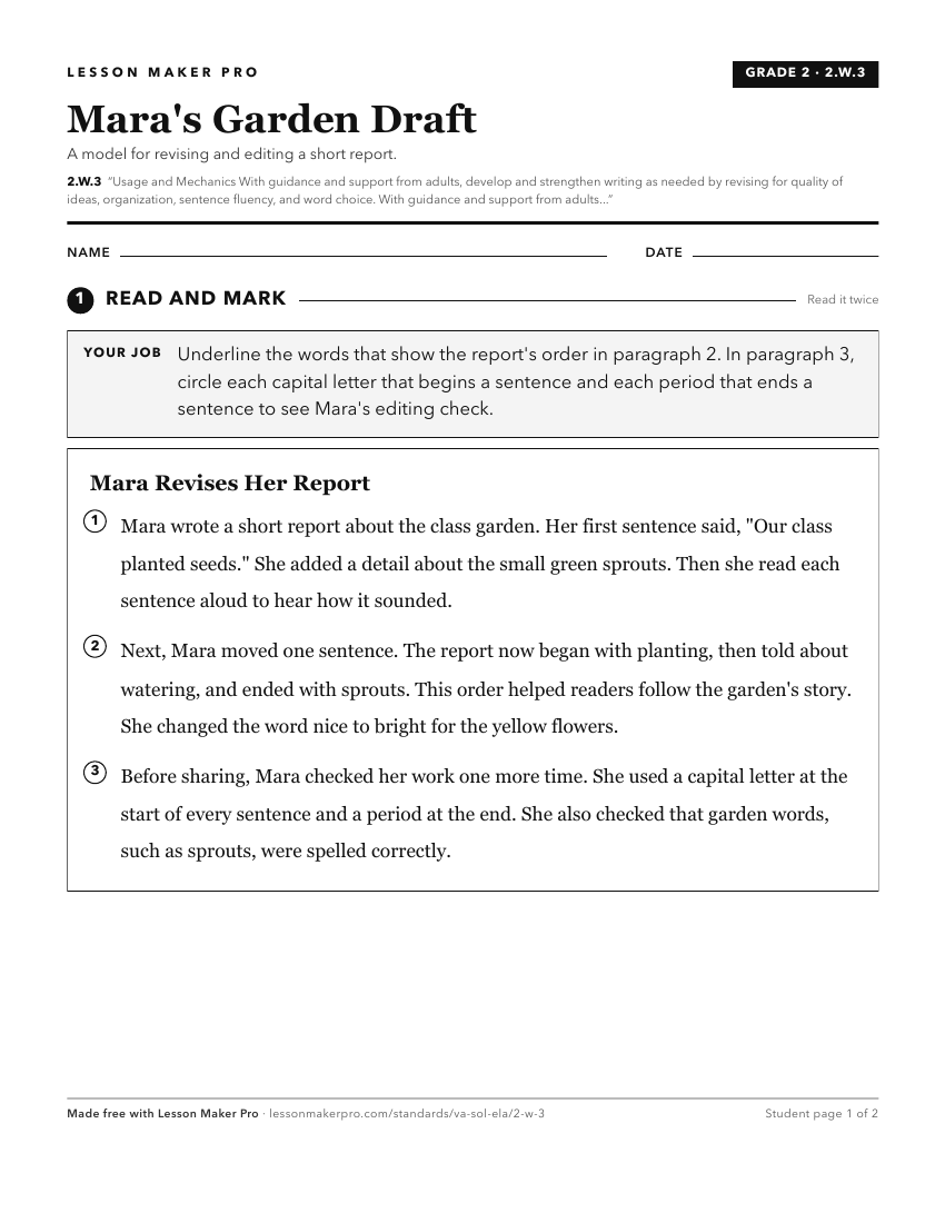 Preview of the 2.W.3 printable worksheet