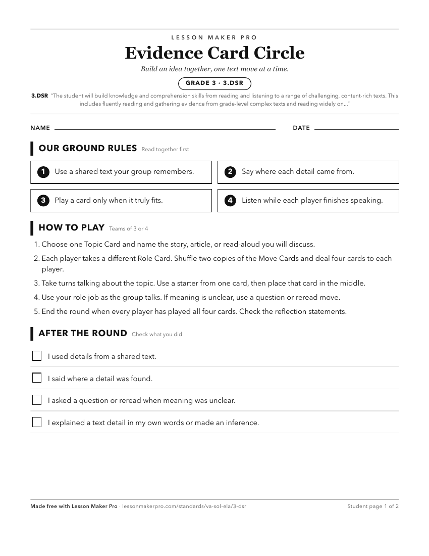 Preview of the 3.DSR printable worksheet