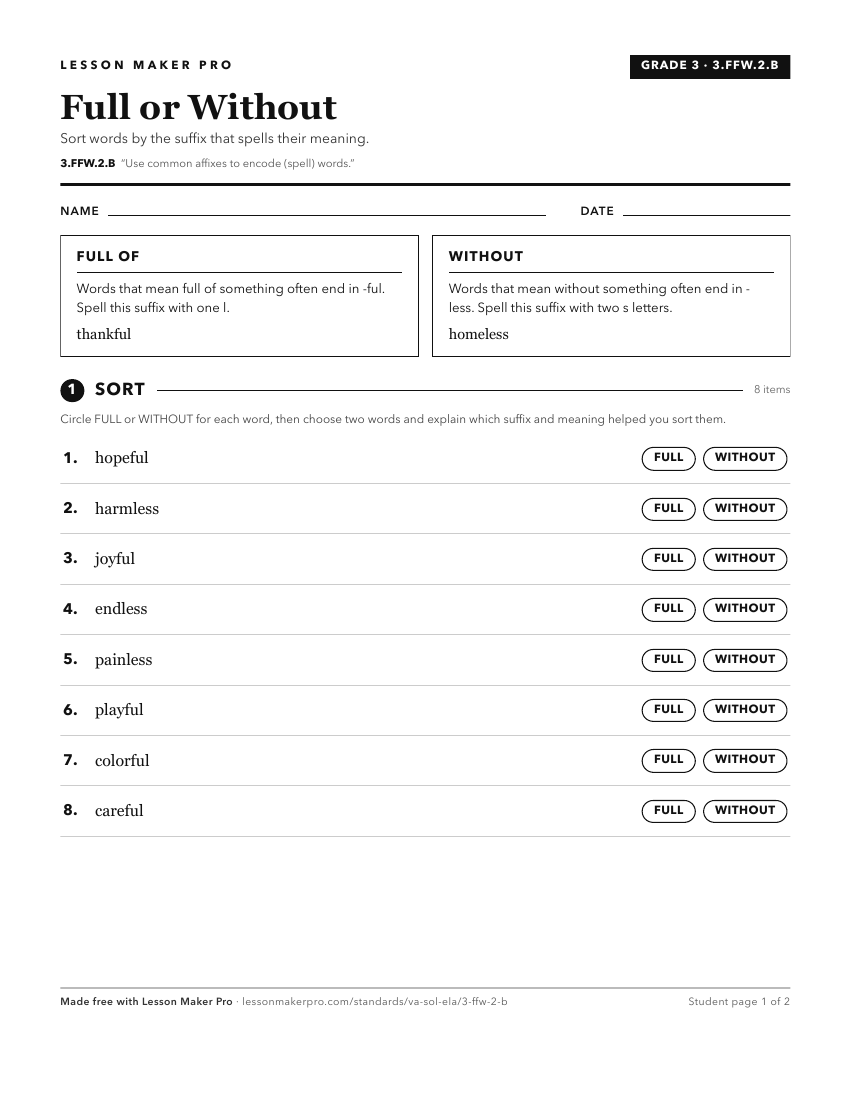 Preview of the 3.FFW.2.B printable worksheet