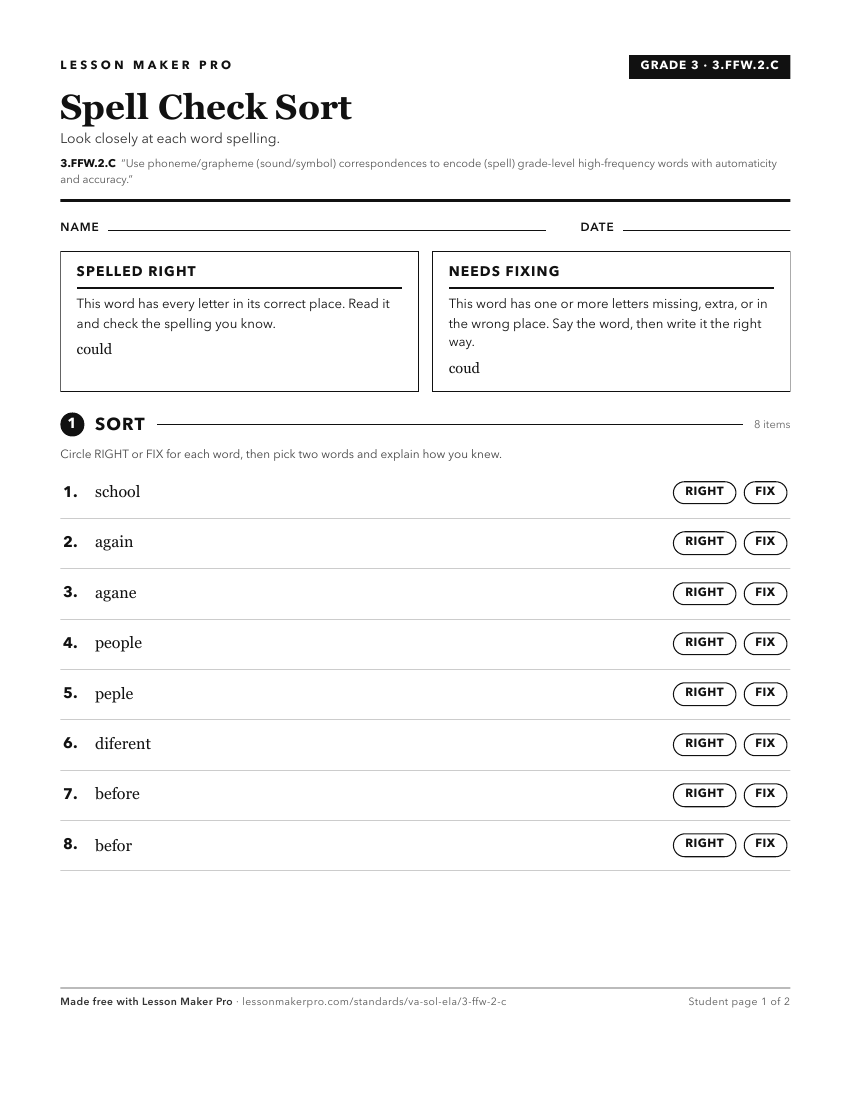 Preview of the 3.FFW.2.C printable worksheet