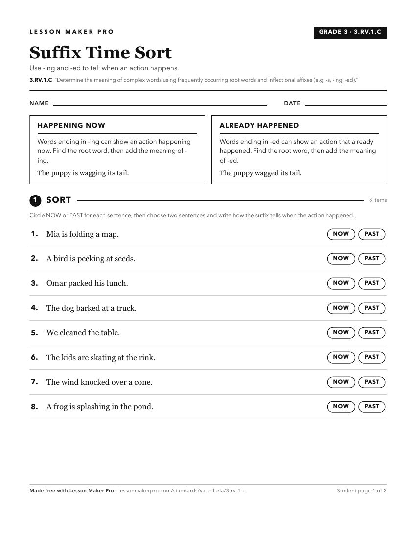 Preview of the 3.RV.1.C printable worksheet