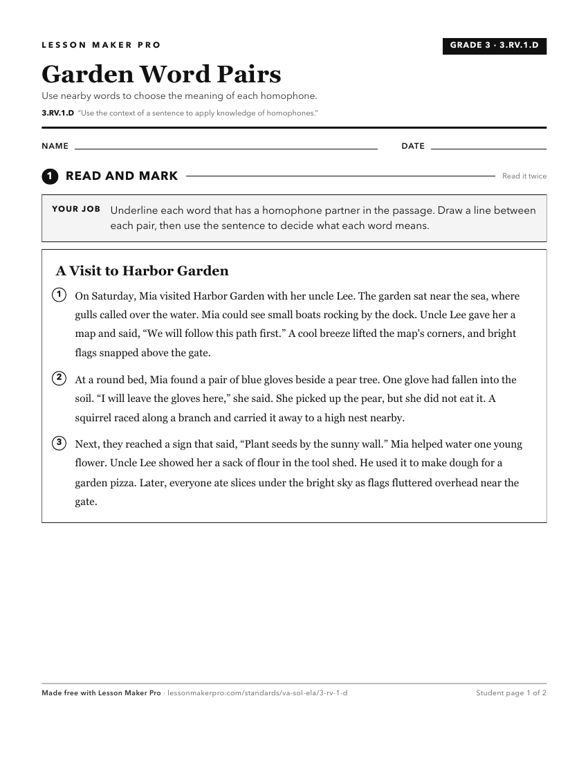 Preview of the 3.RV.1.D printable worksheet