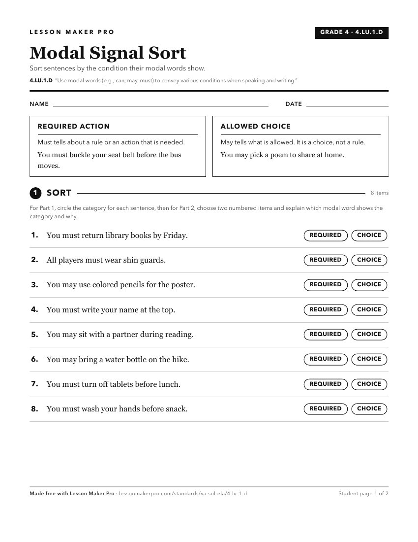 Preview of the 4.LU.1.D printable worksheet