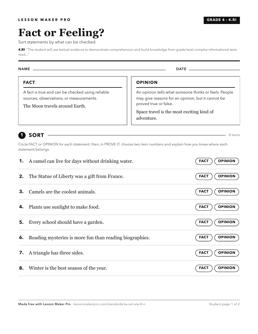 Preview of the 4.RI printable worksheet