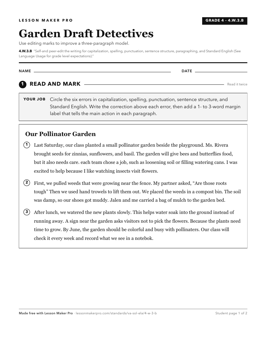 Preview of the 4.W.3.B printable worksheet