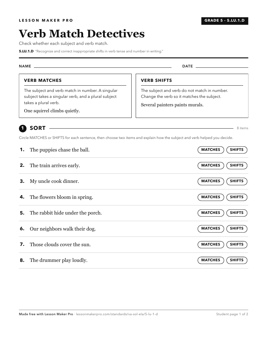 Preview of the 5.LU.1.D printable worksheet