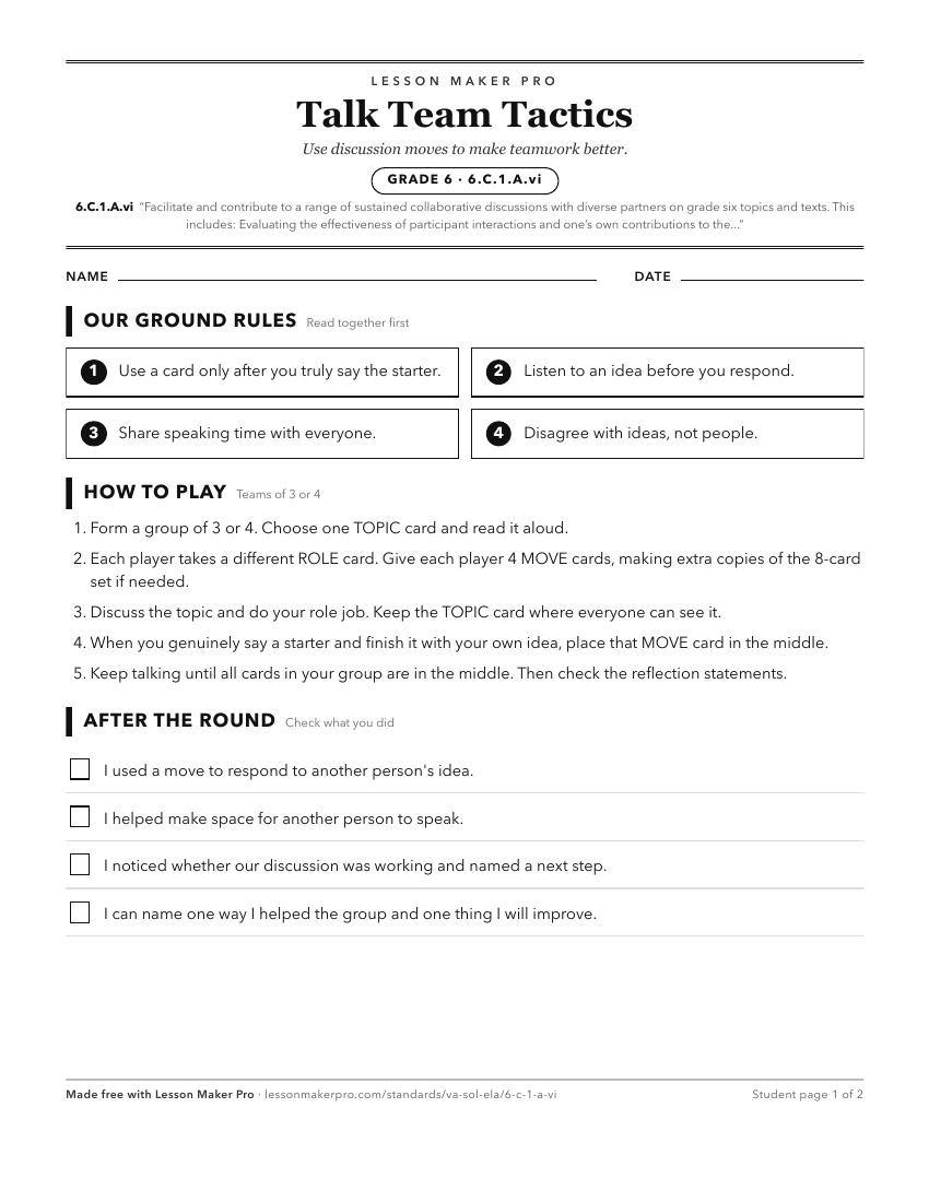 Preview of the 6.C.1.A.vi printable worksheet