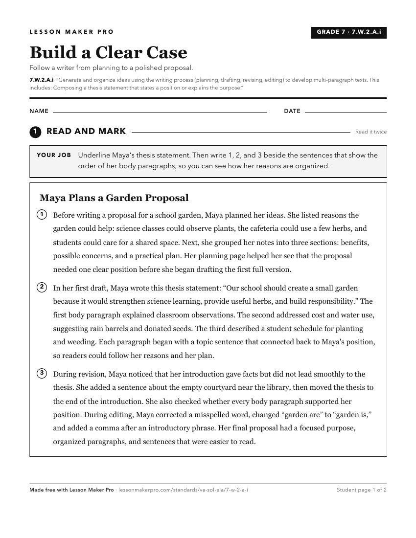 Preview of the 7.W.2.A.i printable worksheet