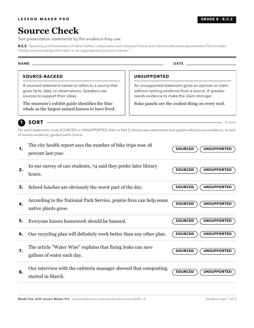 Preview of the 8.C.2 printable worksheet