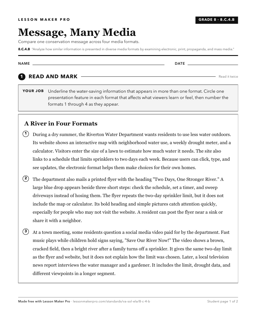 Preview of the 8.C.4.B printable worksheet