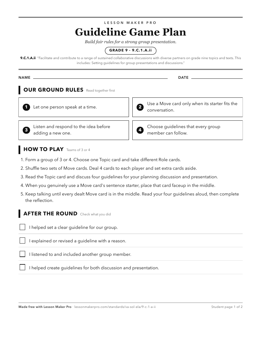Preview of the 9.C.1.A.ii printable worksheet