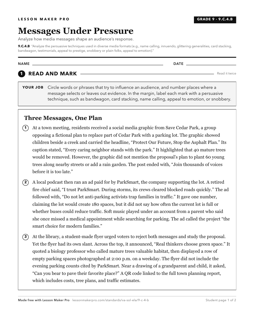 Preview of the 9.C.4.B printable worksheet
