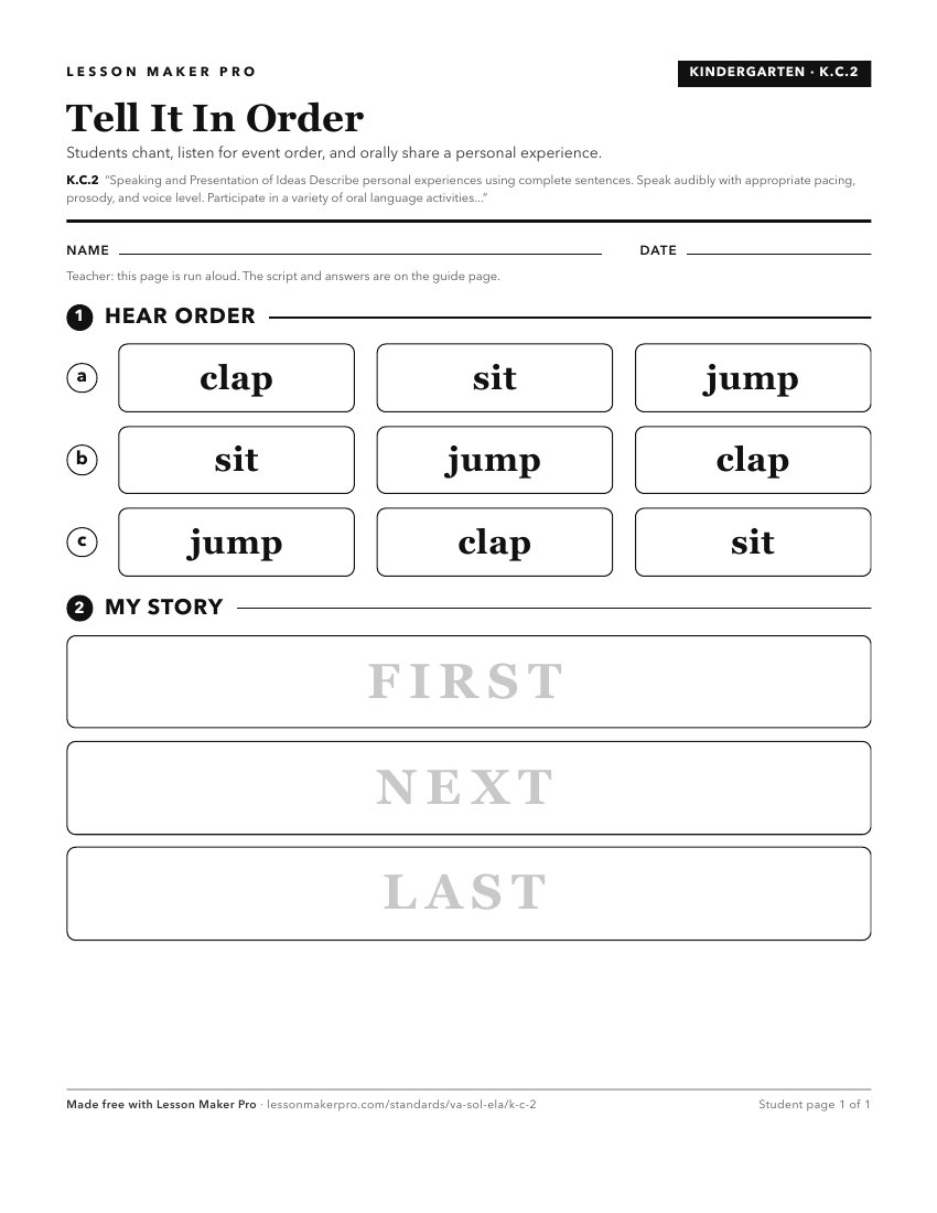 Preview of the K.C.2 printable worksheet