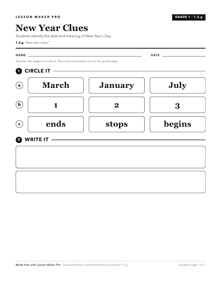 Preview of the 1.2.g printable worksheet