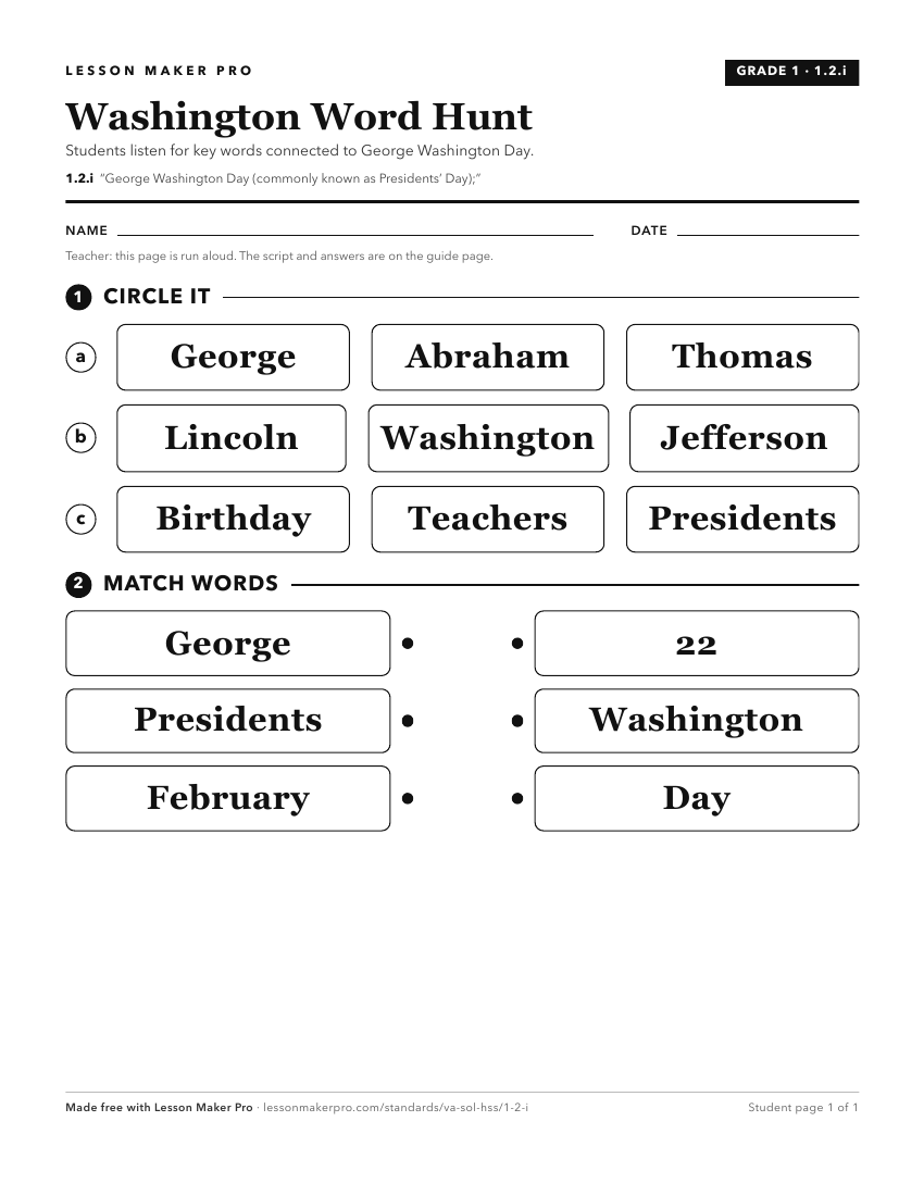 Preview of the 1.2.i printable worksheet