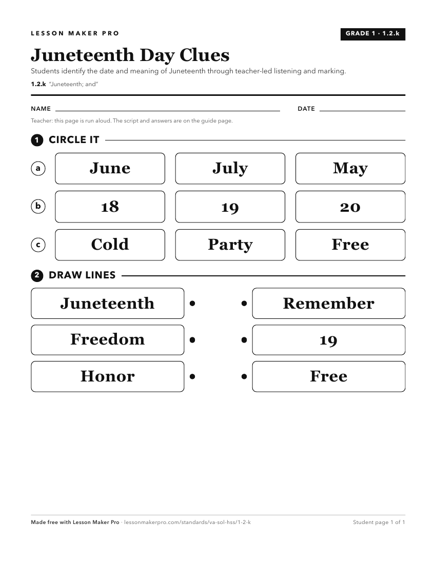 Preview of the 1.2.k printable worksheet