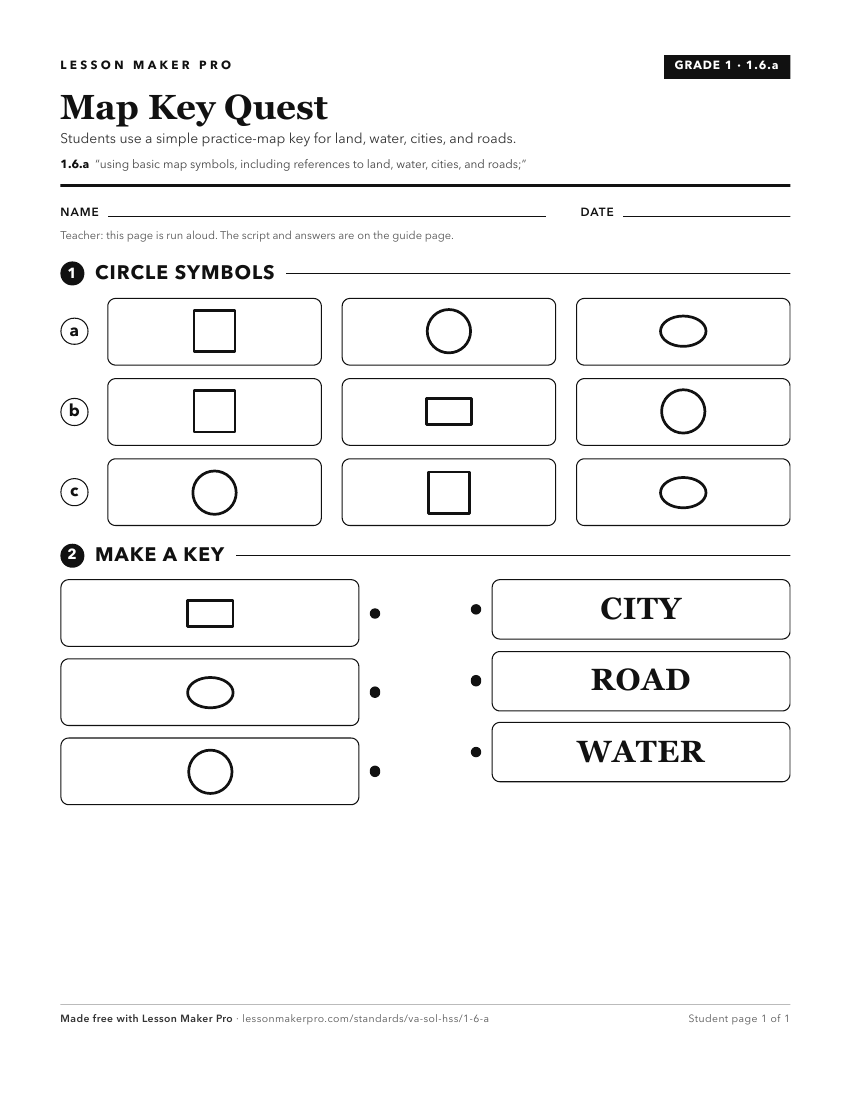 Preview of the 1.6.a printable worksheet