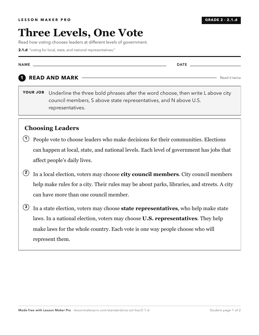 Preview of the 2.1.d printable worksheet