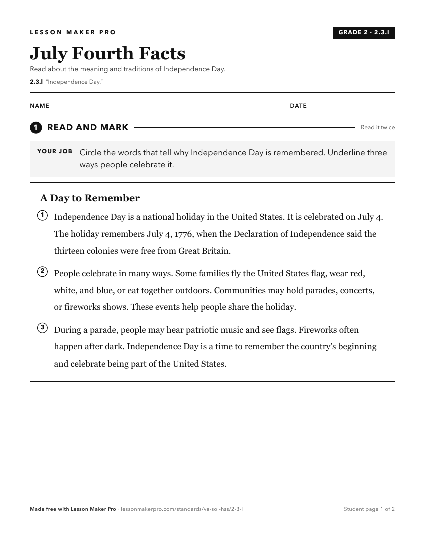 Preview of the 2.3.l printable worksheet
