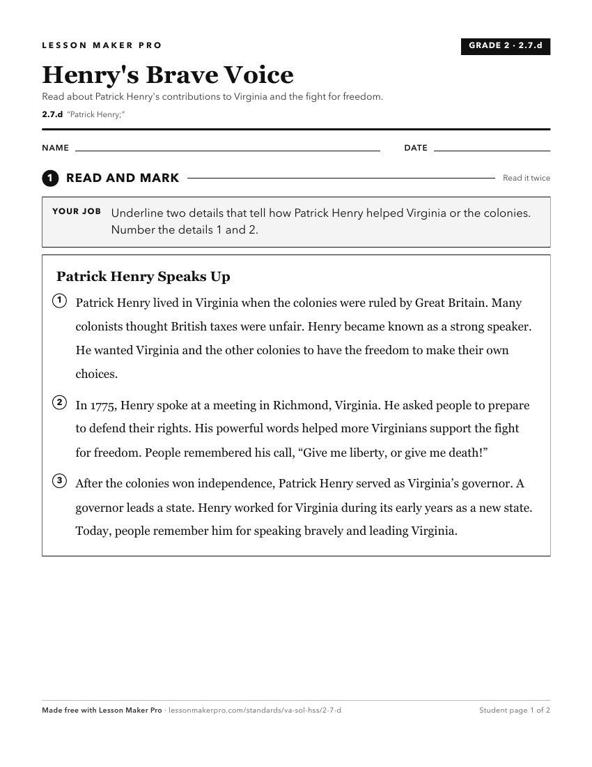Preview of the 2.7.d printable worksheet