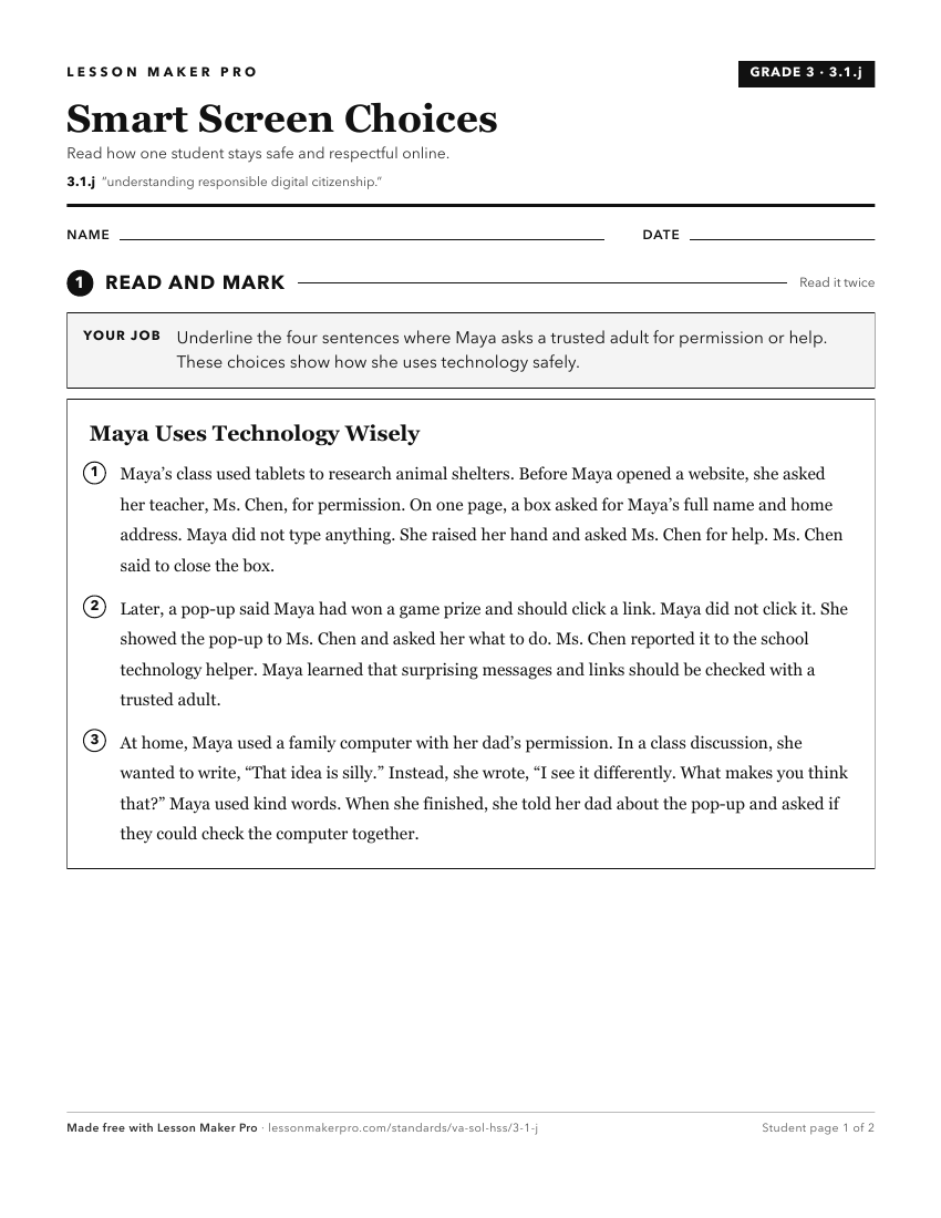 Preview of the 3.1.j printable worksheet