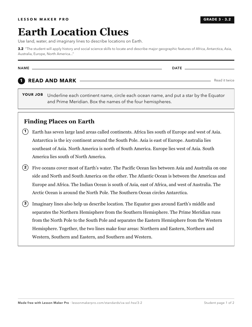 Preview of the 3.2 printable worksheet