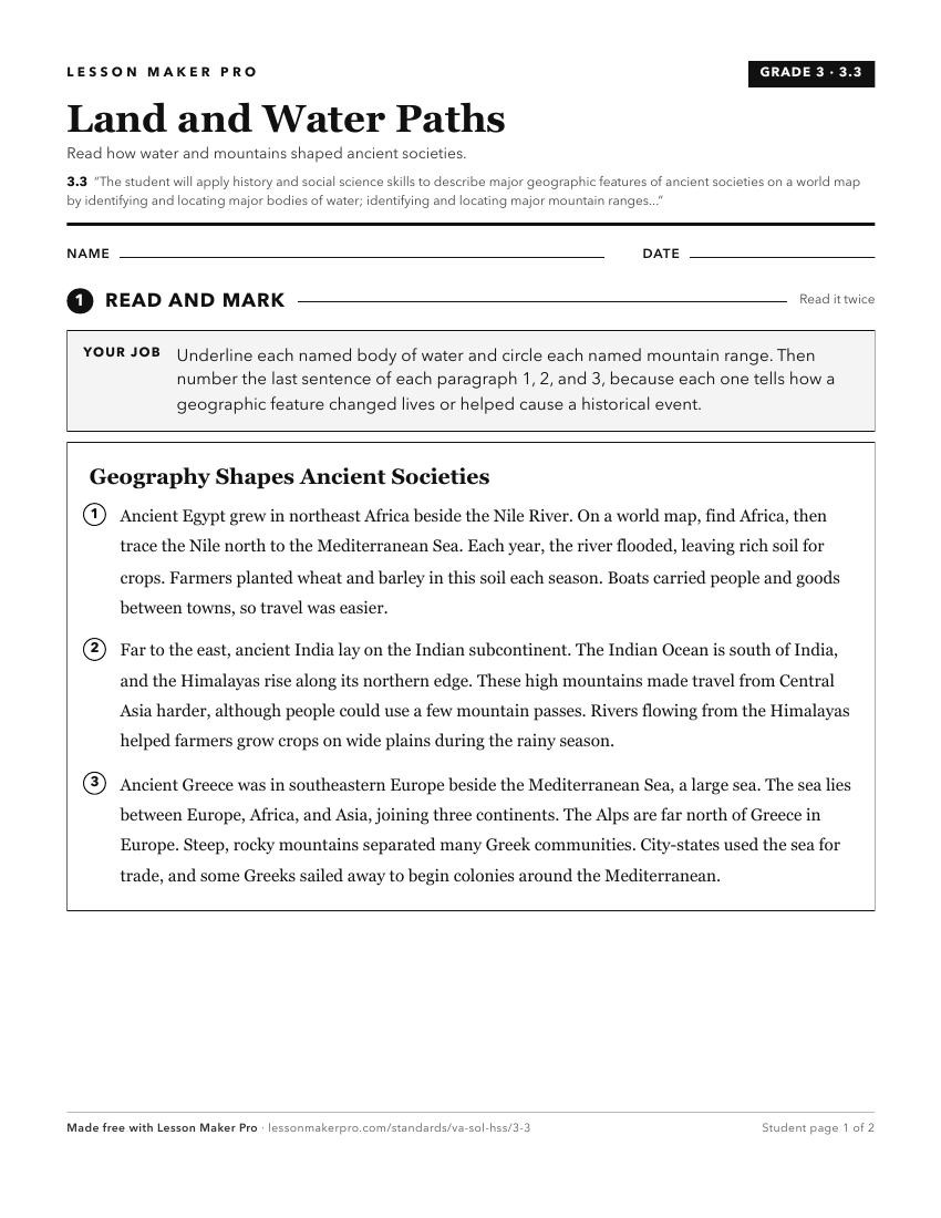 Preview of the 3.3 printable worksheet