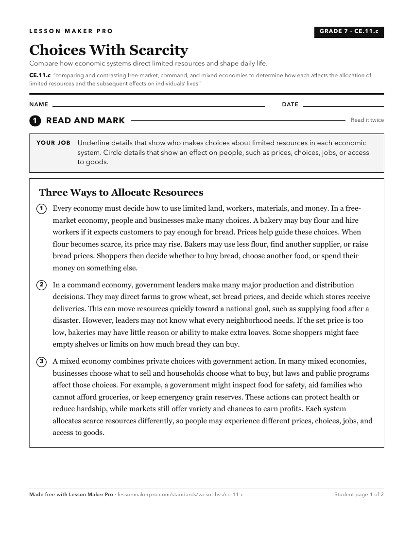Preview of the CE.11.c printable worksheet
