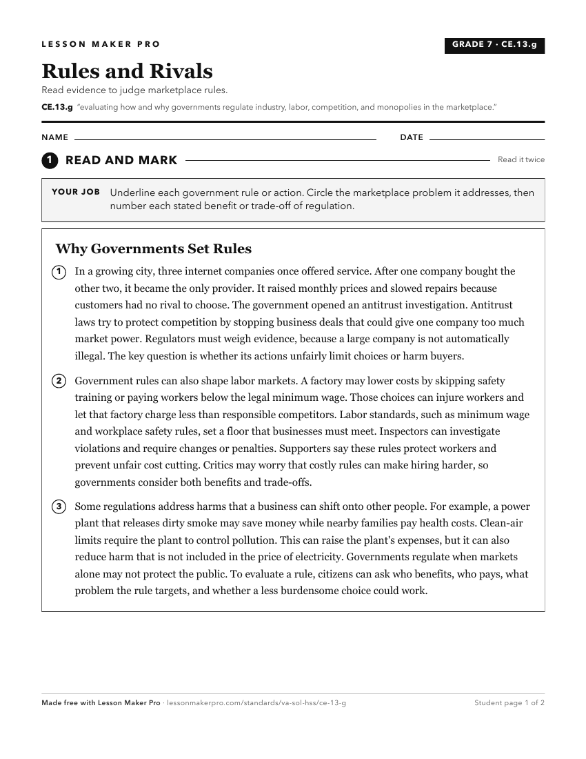 Preview of the CE.13.g printable worksheet