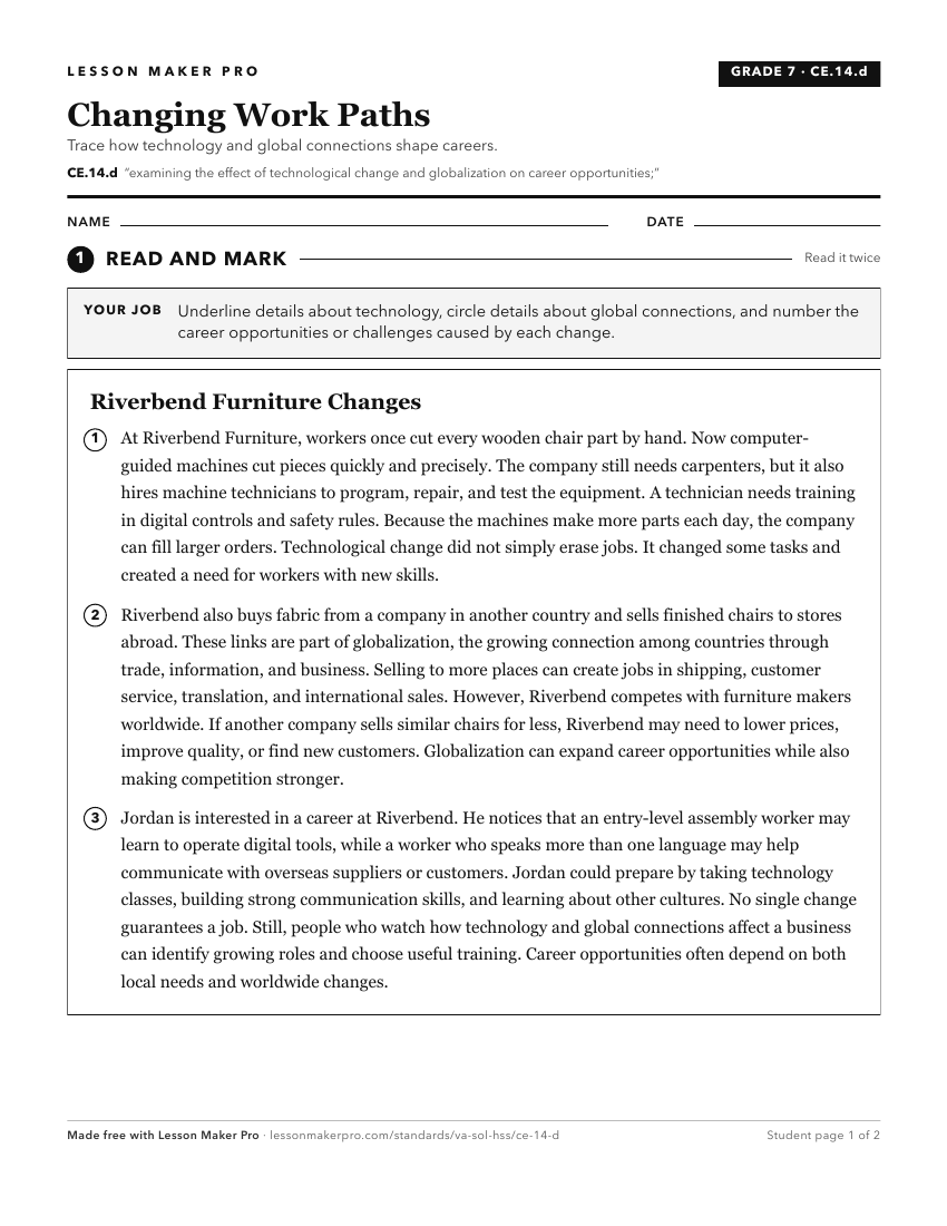 Preview of the CE.14.d printable worksheet