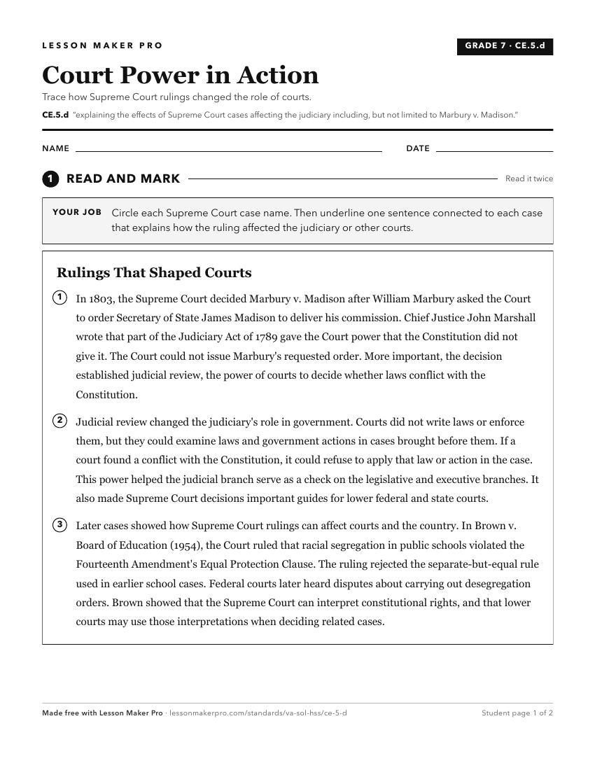 Preview of the CE.5.d printable worksheet