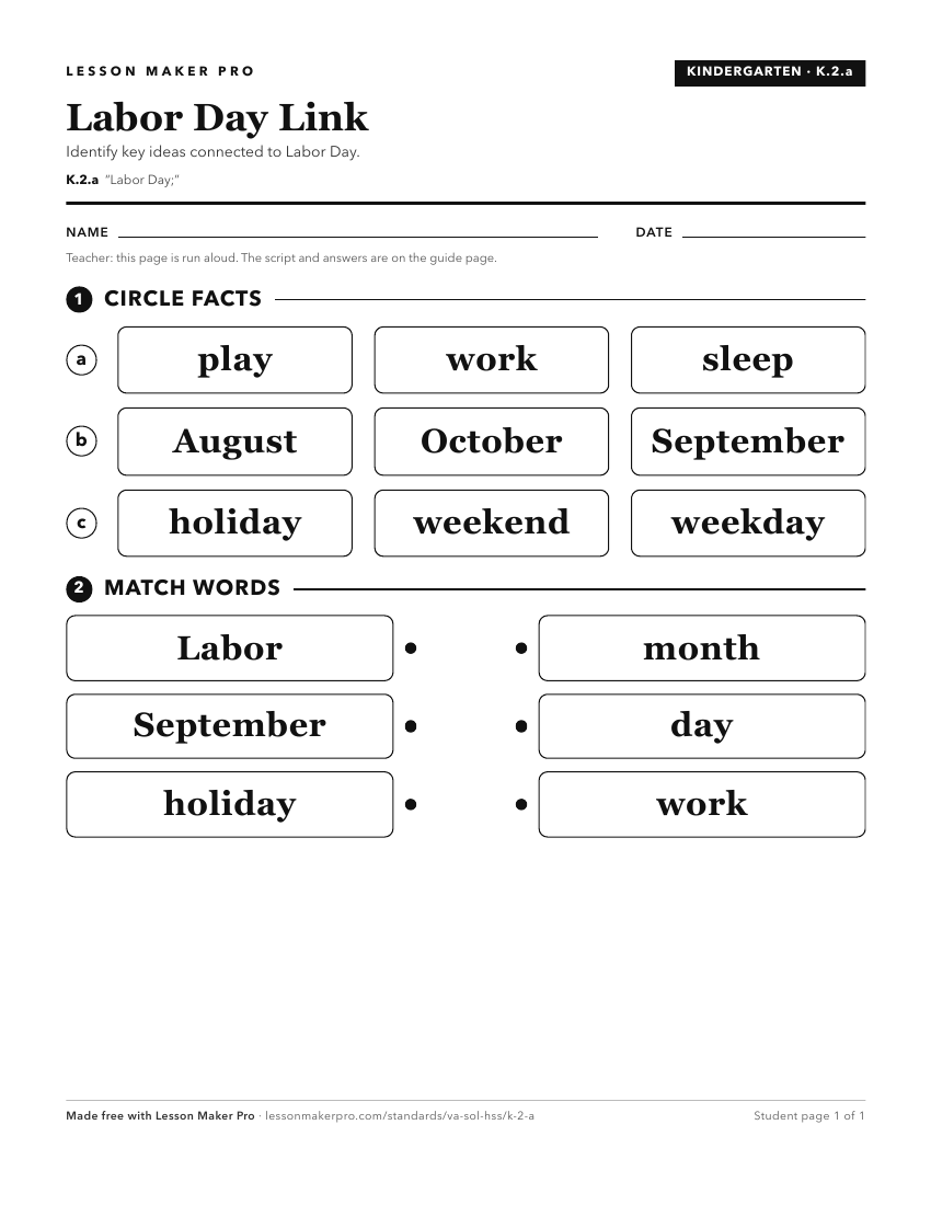Preview of the K.2.a printable worksheet