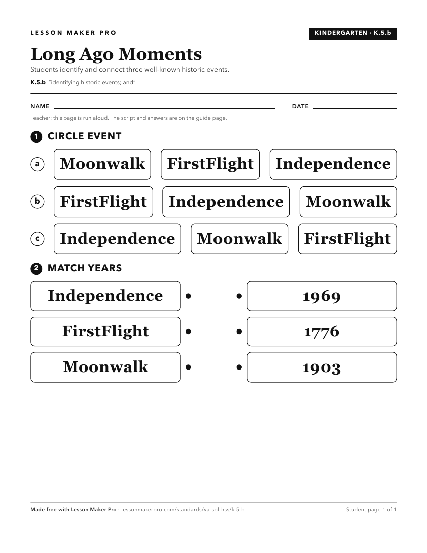 Preview of the K.5.b printable worksheet