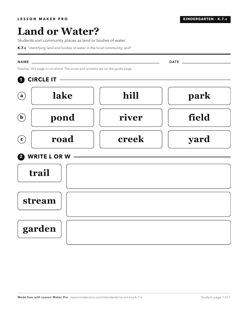 Preview of the K.7.c printable worksheet