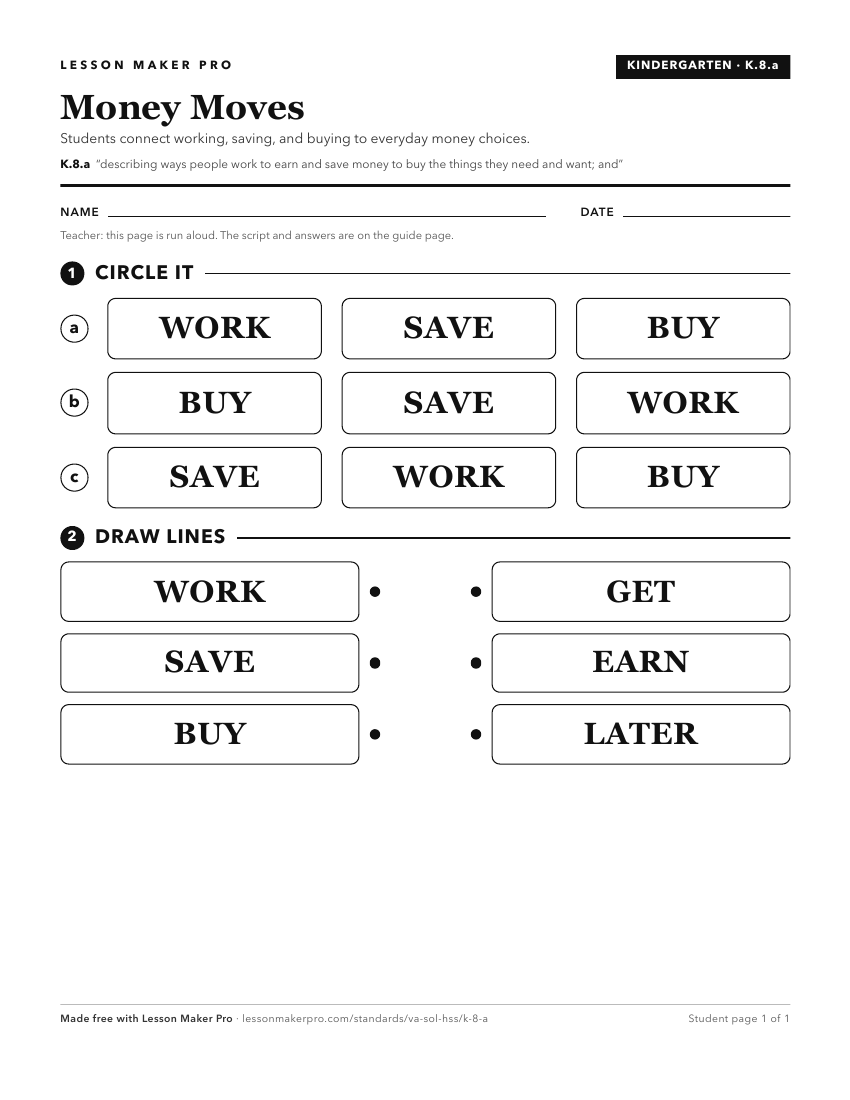 Preview of the K.8.a printable worksheet