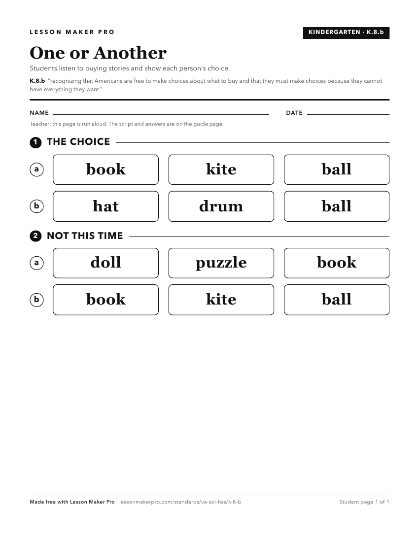 Preview of the K.8.b printable worksheet