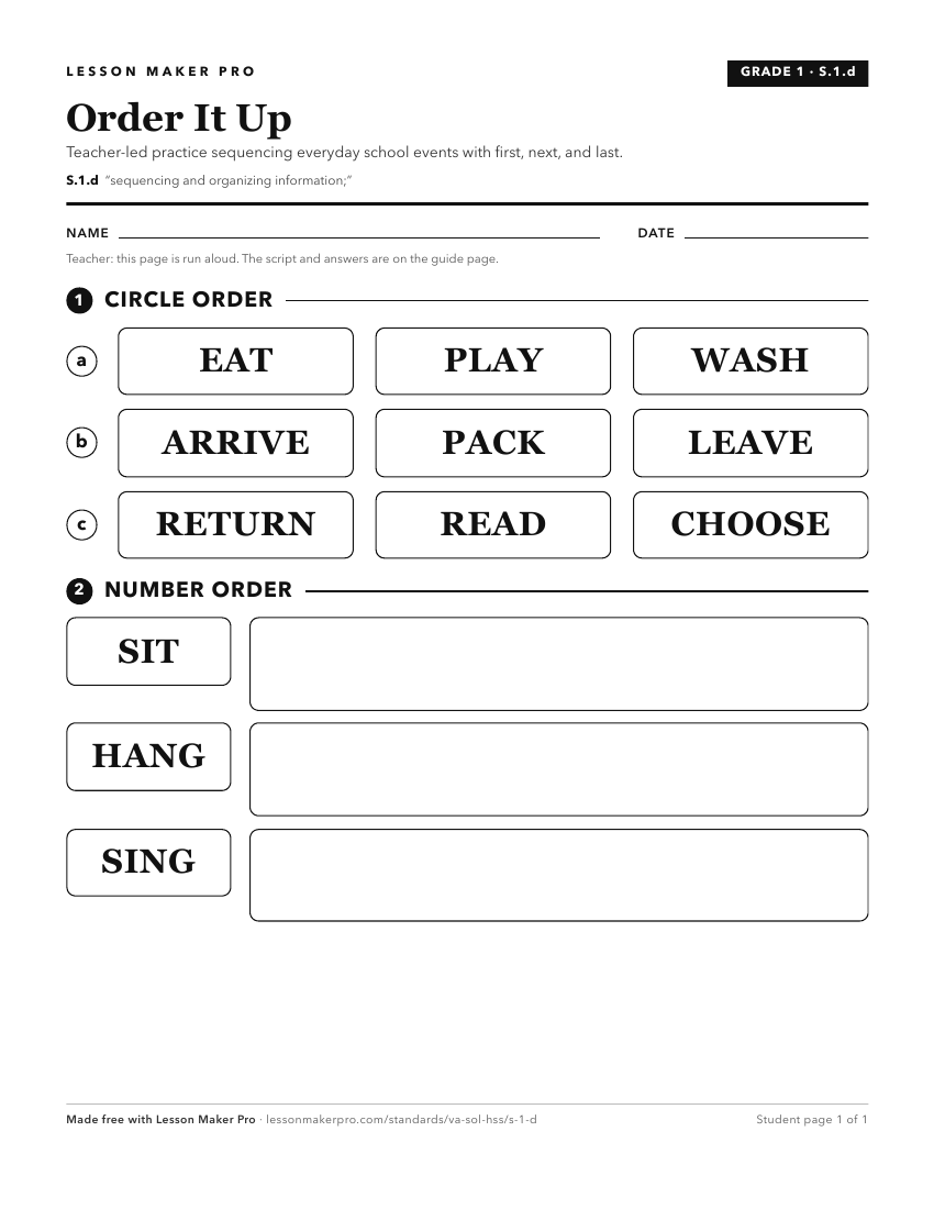Preview of the S.1.d printable worksheet