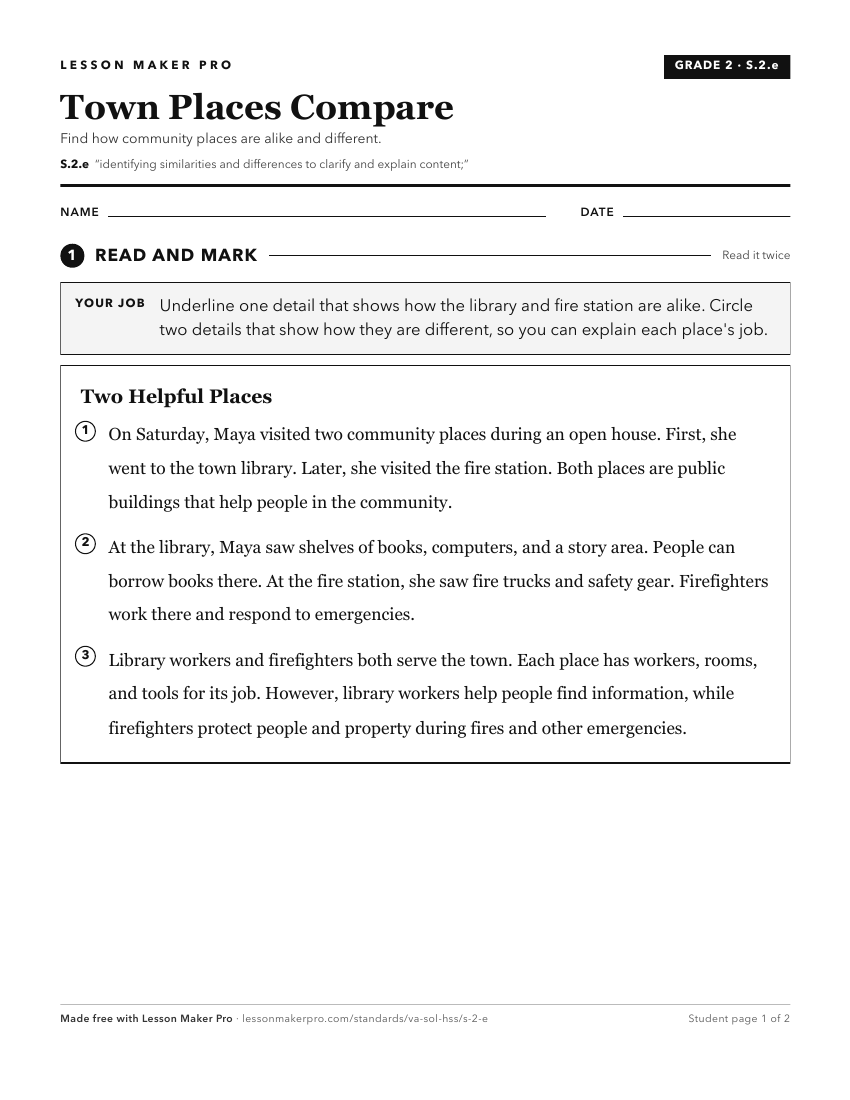 Preview of the S.2.e printable worksheet