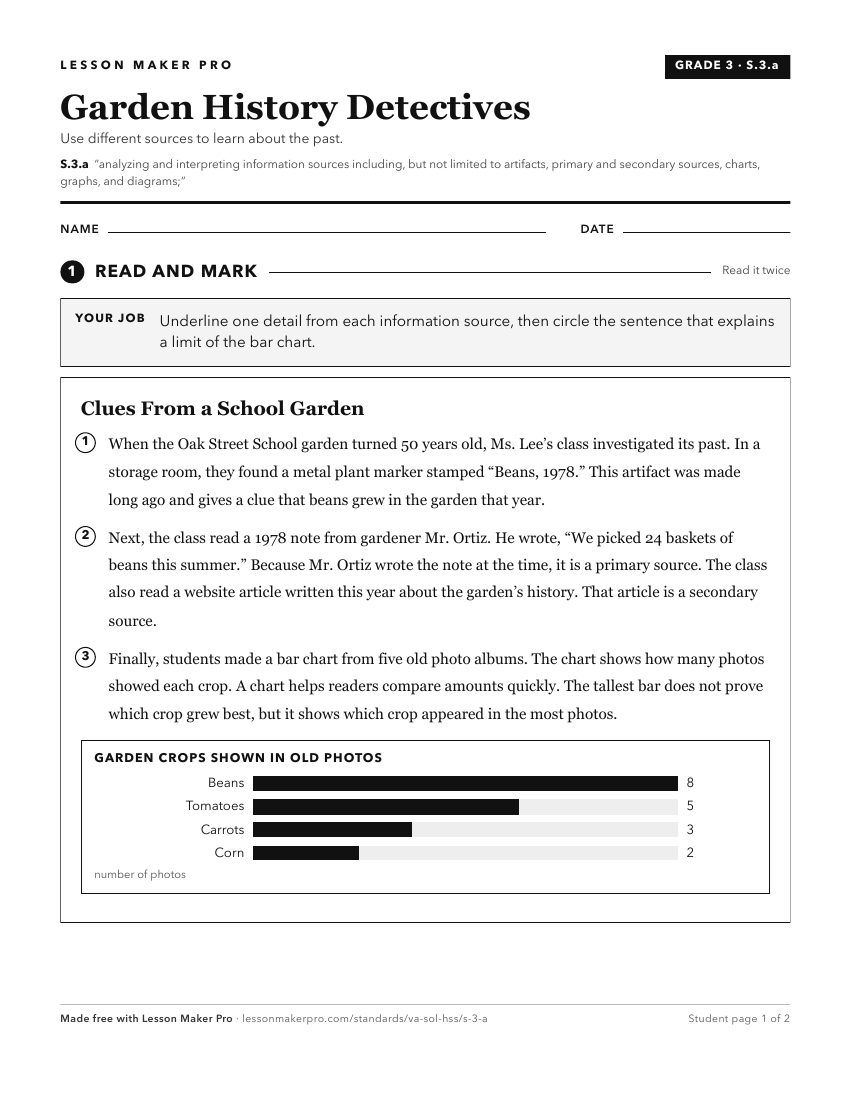 Preview of the S.3.a printable worksheet