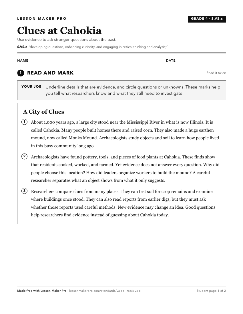Preview of the S.VS.c printable worksheet