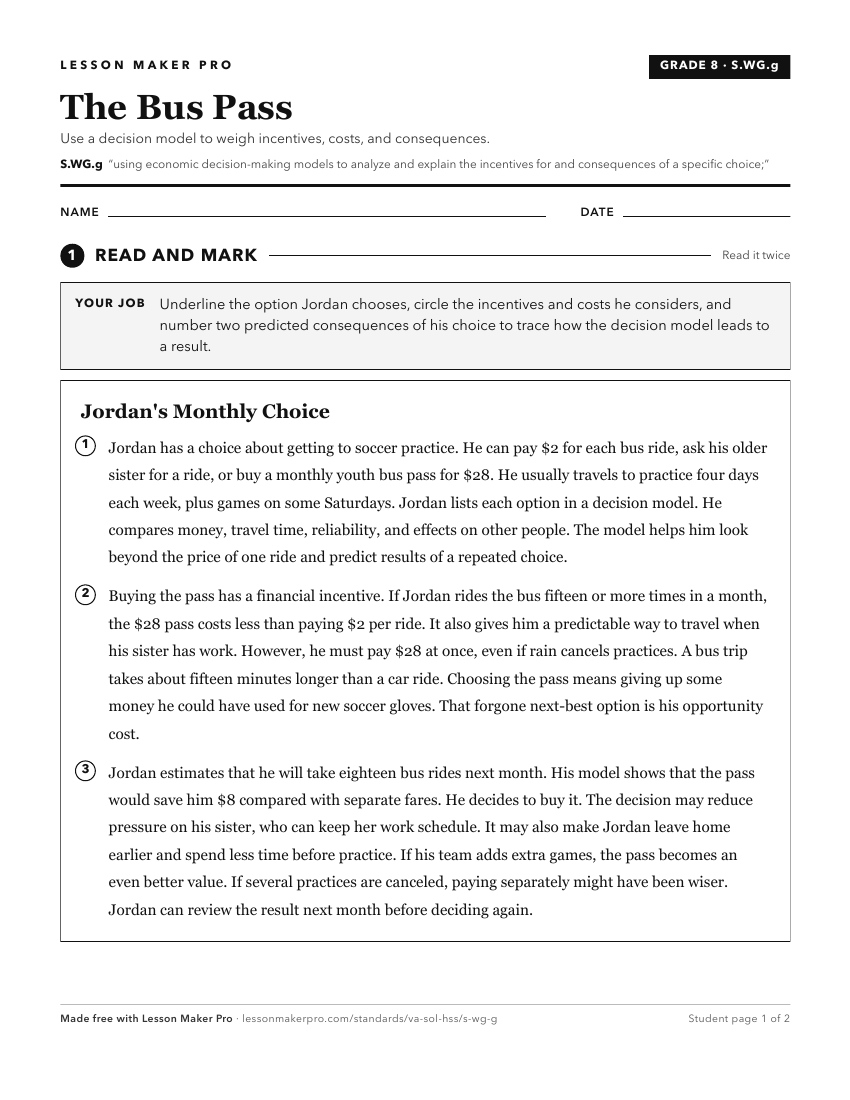 Preview of the S.WG.g printable worksheet