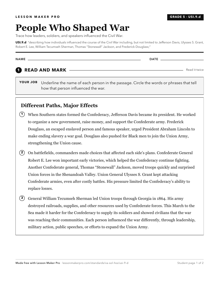 Preview of the USI.9.d printable worksheet