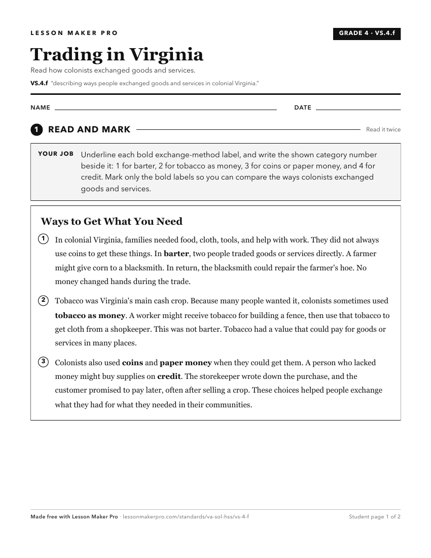 Preview of the VS.4.f printable worksheet