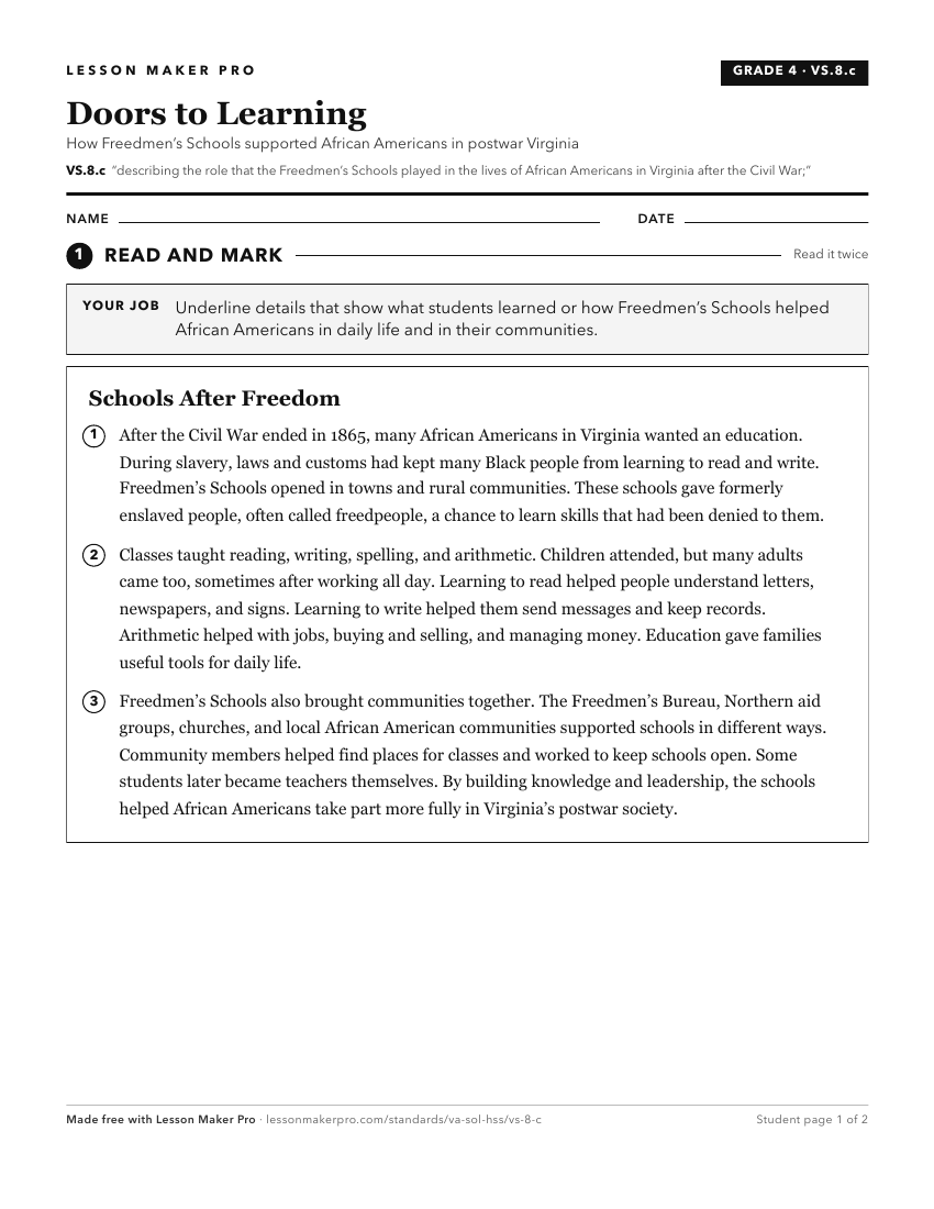 Preview of the VS.8.c printable worksheet