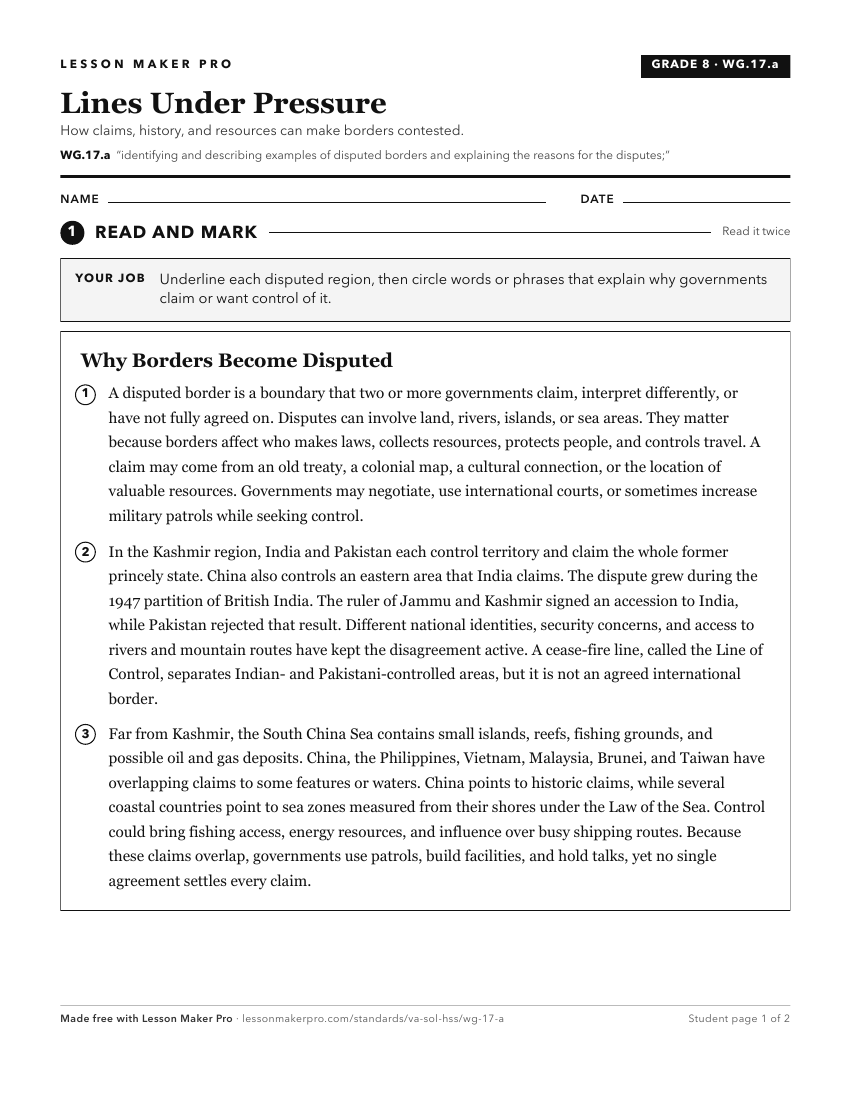 Preview of the WG.17.a printable worksheet